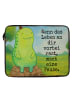 Mr. & Mrs. Panda Laptoptasche Schildkröte Pause Design mit Spruch in Weiß