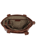 SPIKES & SPARROW Shopper echt Leder in cognac