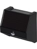 STAR Trading Solar-Wandleuchte Wally in Schwarz