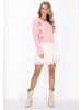 IZIA Cardigan in rose