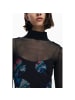 Desigual Schwarz Polyester Damen Kleid