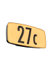 paulmann Außen-Wandleuchte Hausnummer Sheera Zigbee tunable warm in anthrazit -H:128mm