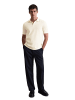 Marc O'Polo Strick-Poloshirt DFB Travel Collection in white cotton