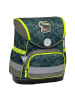 Belmil 4tlg-Set: Schulranzen T-rex Roar in grün – (H)37 x (B) 30 x (T) 19 cm