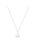 Amor Kette mit Anhänger Silber 925, rhodiniert in Silber