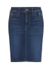 Pulz Denimrock PZKAROLINA Pencil shape in Dark Blue Denim