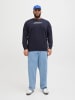 JACK & JONES PLUS Sweatshirt in Sky Captain