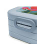 Mr. & Mrs. Panda MEPAL Bentobox Flamingo Classic Design mit Spruch in Blau Pastell