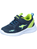 Kangaroos Sneakers Low in dk navy/lime