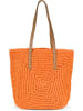 styleBREAKER Basttasche in Orange