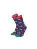 Yuhu Jungen Socken 5er Pack Gaming Design Kindersocken in Blau