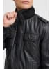 !SOLID Lederjacke SDFamash in Schwarz
