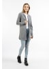 DreiMaster Vintage Lange Sweatjacke in Grau Melange