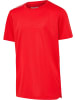 Hummel Kinder Sportshirt "Hmlrun Jersey S/S Kids" in Rot