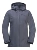 Jack Wolfskin Funktionsjacke/Regenjacke FERNBLICK 2L JKT W in Grau