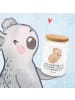 Mr. & Mrs. Panda Bonbondose Capybara Wein mit Spruch in Weiß