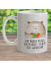 Mr. & Mrs. Panda Kaffeebecher Bär Gefühl mit Spruch in Grau Pastell