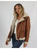 miracle of denim Lederjacke in Cognac