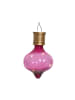 MARELIDA LED Solar Glühbirne orient H: 11,7cm in pink