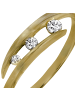 GoldDream 333 Gelbgold - 8 Karat Damen Ringe 3er Zirkonia Fingerring  58 (18,5)