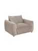 Beliani Sessel JUBEK in Beige - (W) 120 x (H) 81 x (L) 104 cm