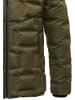Humy Winterjacke mit Kapuze in Olive