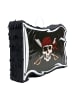 relaxdays 3-tlg. Pinata Set "Piratenflagge" in Schwarz