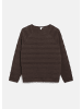 QS Strickpullover  in  89W0_dunkelbraun