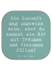 Mr. & Mrs. Panda Untersetzer Spruch Zukunftsplanung Ungewissheit... in Meeresbrise
