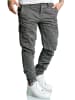 Amaci&Sons Cargo Jogger-Chino RIALTO in Dunkelgrau