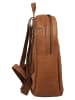 X-ZONE Rucksack echt Leder in cognac