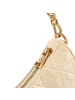 Lacoste Maheki Schultertasche Leder 24 cm poudre