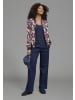 Laura Scott Blouson in blau beig rot