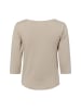 Franco Callegari Langarmshirt in taupe - 0005