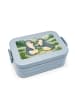 Mr. & Mrs. Panda MEPAL Bentobox Pinguine trösten Design ohne Spruch in Blau Pastell