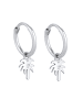 Elli Ohrringe 925 Sterling Silber Palme in Silber