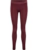 Hummel Hummel Leggings Hummel First Multisport Damen Nahtlosen in BURGUNDY