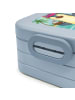 Mr. & Mrs. Panda MEPAL Bentobox Pinguin Kokosnuss Design mit Spruch in Blau Pastell