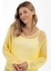 usha FESTIVAL Damen Strick Pullover in Hellgelb