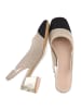 Ital-Design High Heel in Gold und Schwarz