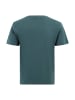 OLDSKULL T-Shirt Asian Fuji Wave Graphic in Dark Green