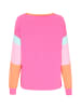 Swirly Women Blouse in Fuchsia Pink