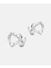 Diamant L'éternel Ohrringe aus 375 Weißgold