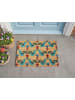 Beliani Fußmatte TANANA in Bunt - (W) 40 x (L) 60 cm
