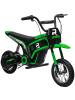 HOMCOM 24V 350W Motor Kinder Elektromotorrad Grün