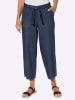 Sieh an! Culotte in blue-stone-washed
