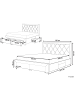Beliani Doppelbett LIEVIN in Beige - (W) 185 x (H) 122 x (L) 217 cm