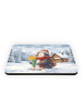 Mr. & Mrs. Panda Pinnwandmagnet Pinguin Winter Pommes Design ohn... in Weiß