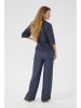 CULTURE Langarm-Bluse CUunique in Medium Blue Wash