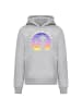 F4NT4STIC Hoodie Alien Peace Sunset in grau meliert